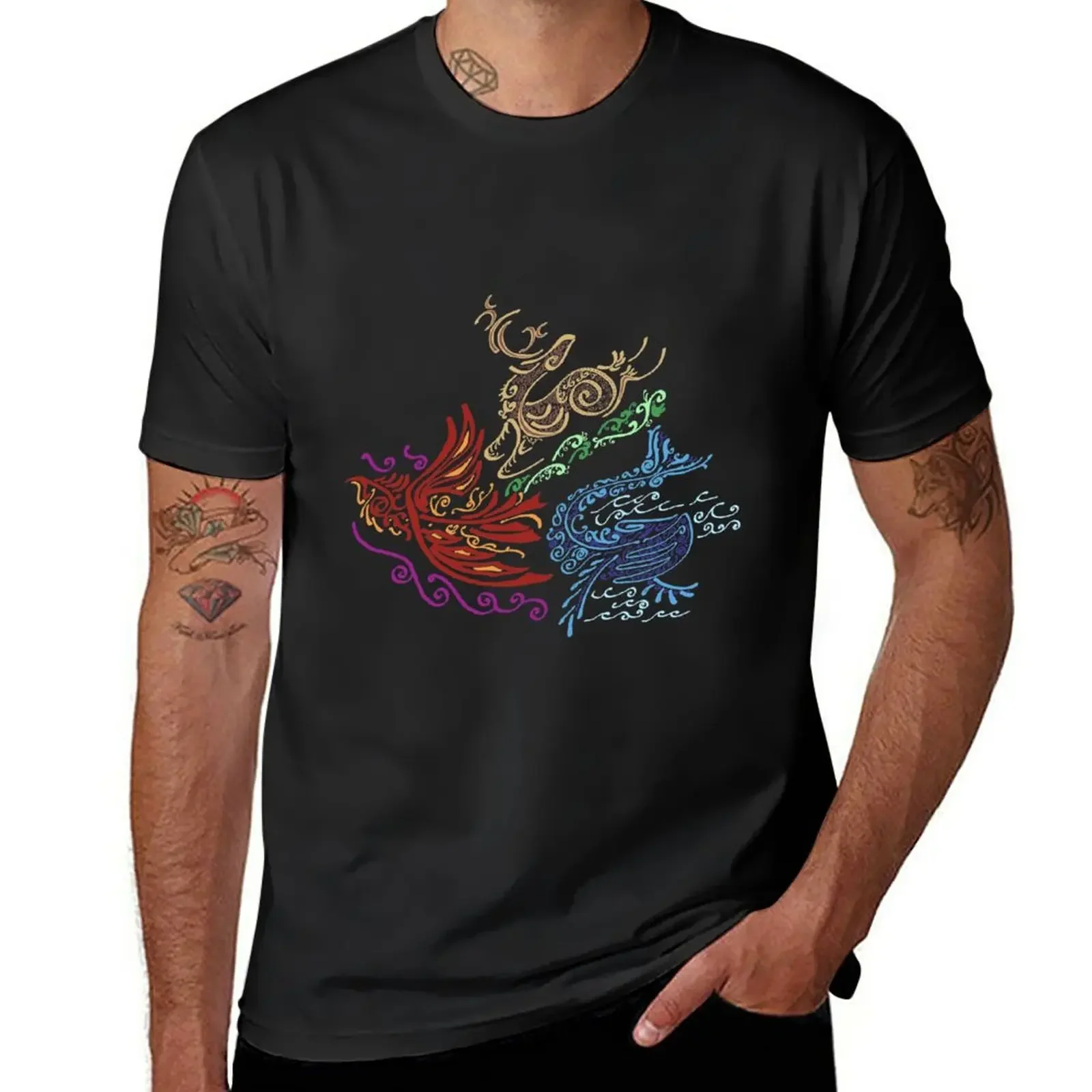 

New Land Sea Air T-Shirt blacks vintage t shirts tops graphics mens cotton t shirts