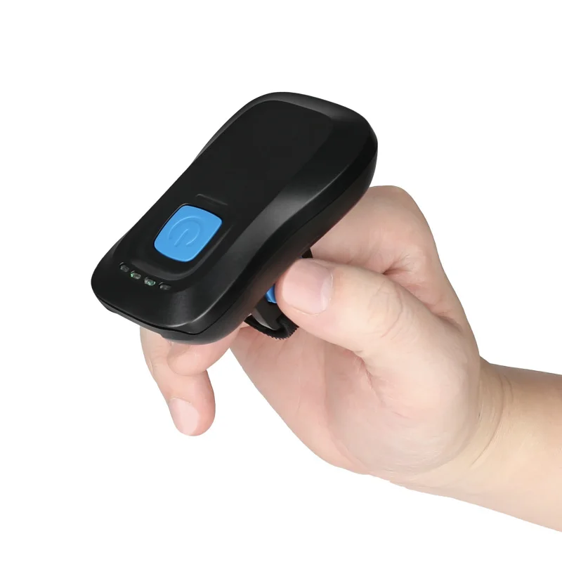 

Wireless 2D 3-in-1 Mobile Smallest Minibluetooth Portable- Finger Barcode Scanner