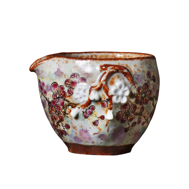 Three Time Burned Yunzhiye Dao Cup Zeng Yao Plum Bloom Old Rock Mud Tea Sea Uniform Cup, Opened To Nourih