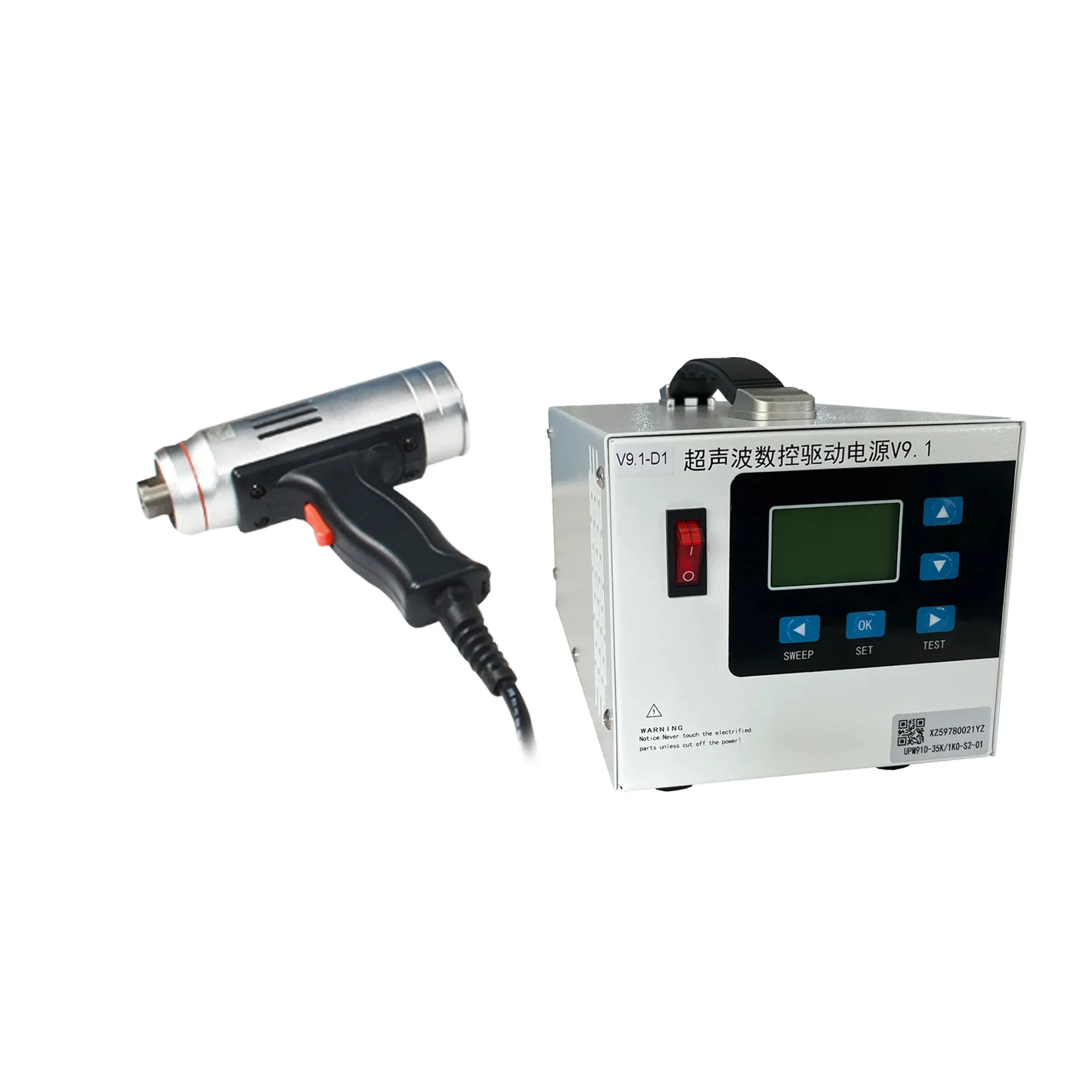 

Quality Handheld Type 35Khz 800W Plastic Ultrasonic Spot Welder Multi Station Ultrasonic Welding Machine