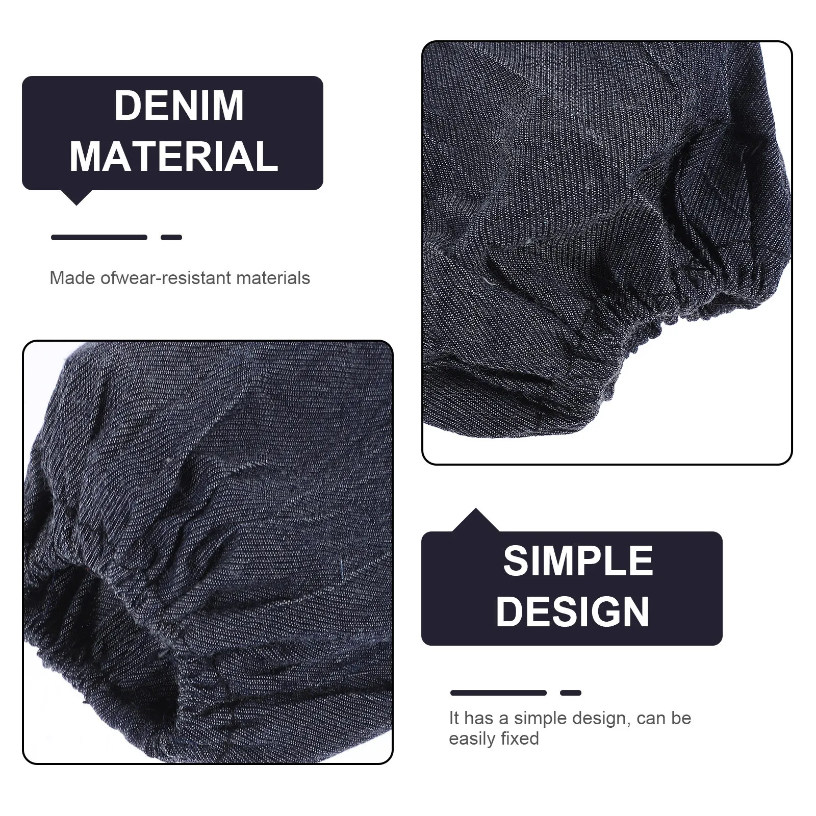 5Pairs Protective Arm Sleeves Durable Wear-Resistant Steel Mills Car Assembly Gas Welding Manufacturing Carpentry