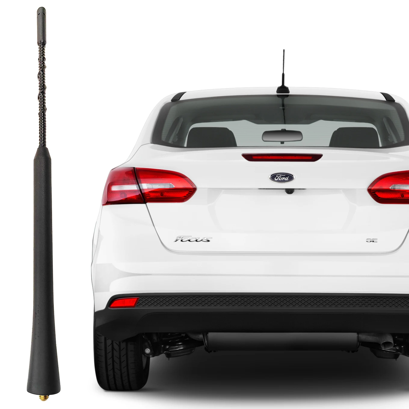 

9" inchs Flexible Antenna for Ford Focus (2007-2018) Optimized FM/AM Reception