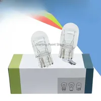 2PC Suitable for Camry Prado Corolla Ruizhi Fit T20 dual wire brake bulb W21/5W tail light bulb