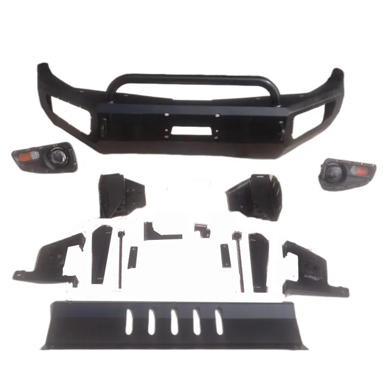 Pick Up Car  Front Winch Bumper With Lights For Triton L200