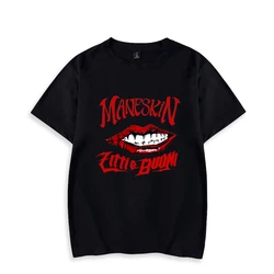 2022 Hot Italian band Maneskin 3DT T-shirt Streetwear men's and women's fashion O collar short sleeve casual street matching top