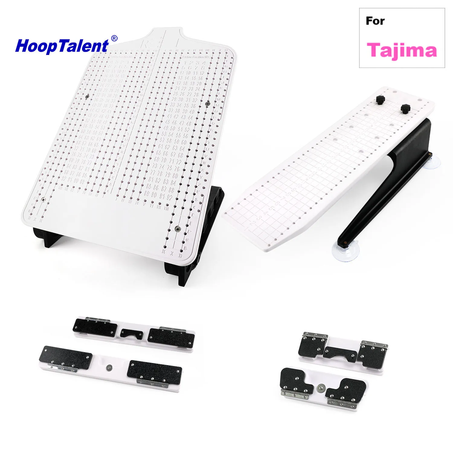 

Hoop Talent Hoop Master Hooping Station Kit for Tajima TEFX TEJT TEMX TFGN TFMX TMAR TMBP TMBR TMBU TMEZ etc Embroidery Machine