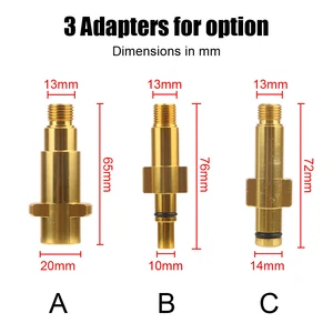 Hochdruck Schneeschaum Generator Autowaschwaffendüse, Bid Foam, Spray Shampoo, einstellbar für Karcher K, Luft, Makita, Daewoo, 1 L 10 Hauptverkaufshampoozeira für Auto - №6