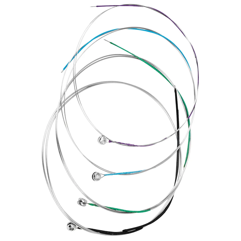 

4pcs Violin String Set Nylon Strings Beginners Clear Sound Universal Violin Strings Metal Cores Instrument Accessories