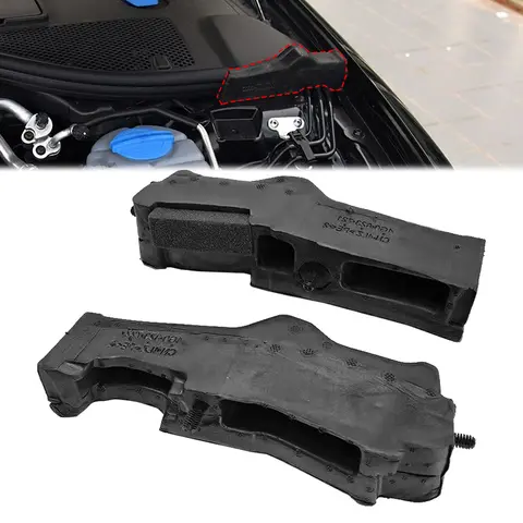 Audi A6 C7 2012-2018 후드 폼 엔진 칸막이 폼 베인 스폰지 버퍼 블록 4G0823721 4G0823722