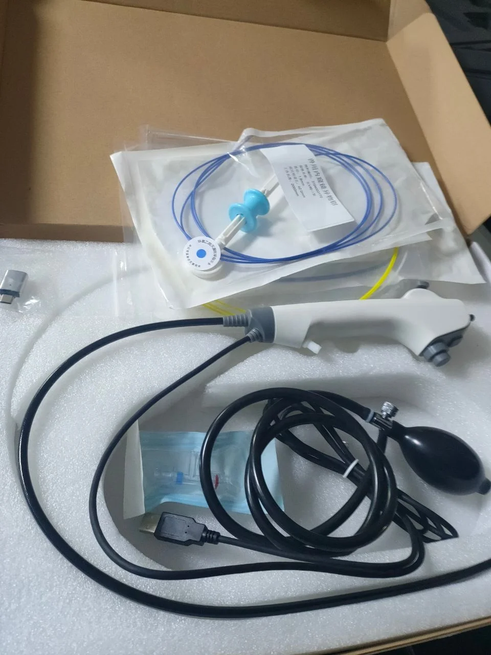 

Видео одноразовый гибкий эндоскоп одноразовый ветеринарный портативный гастроскоп