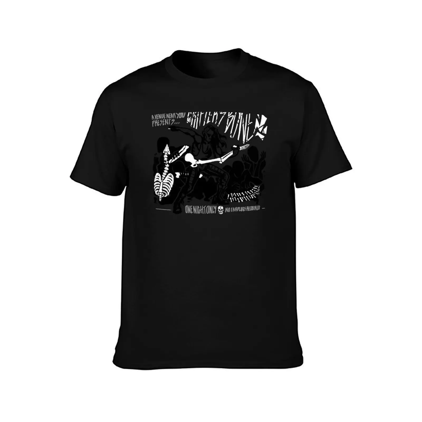 no earplugs required T-Shirt Classic Crew Neck Cotton T-Shirt