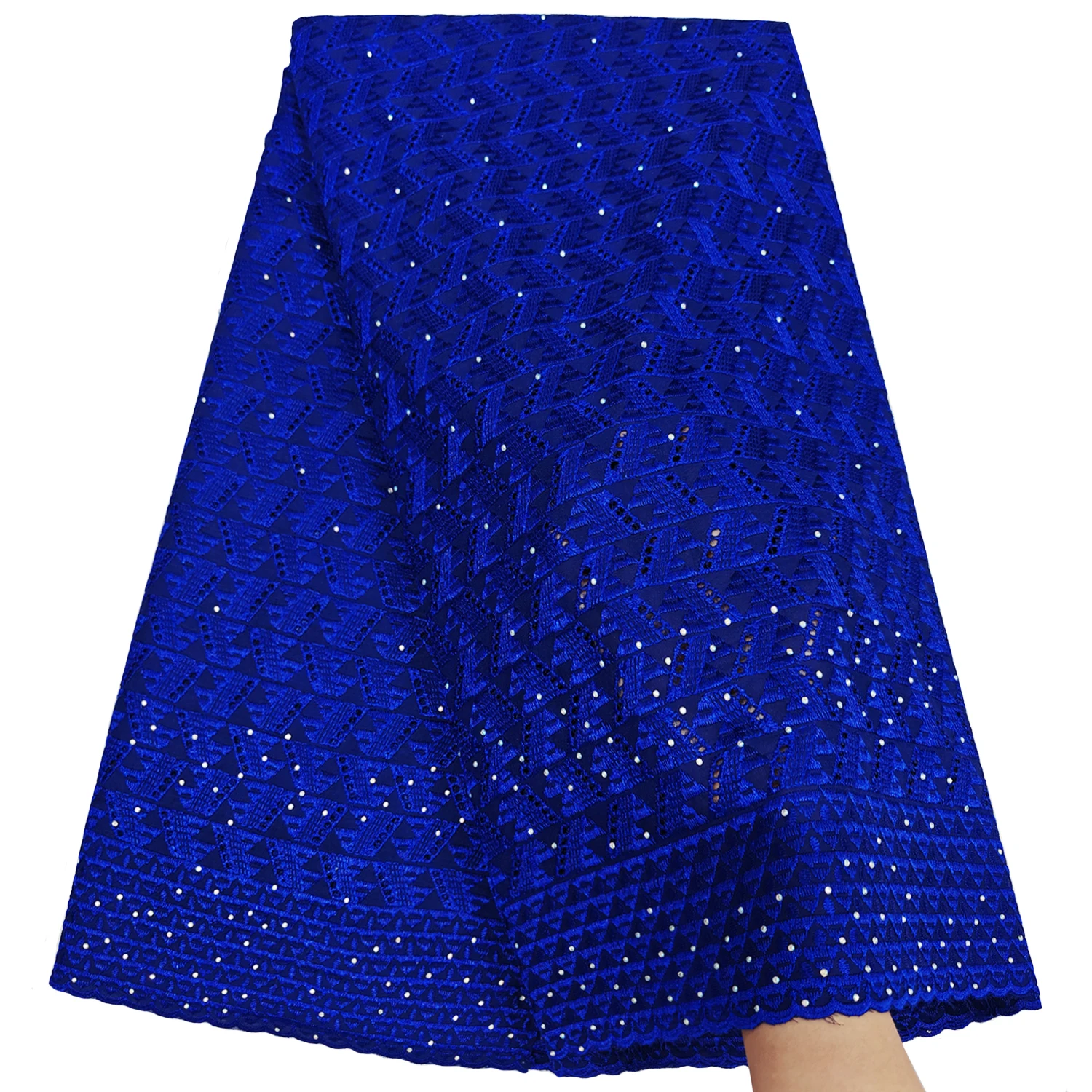 

Bestway модная африканская кружевная ткань 5 ярдов швейцарская вуаль хлопок нигерийское свадебное платье швейный материал