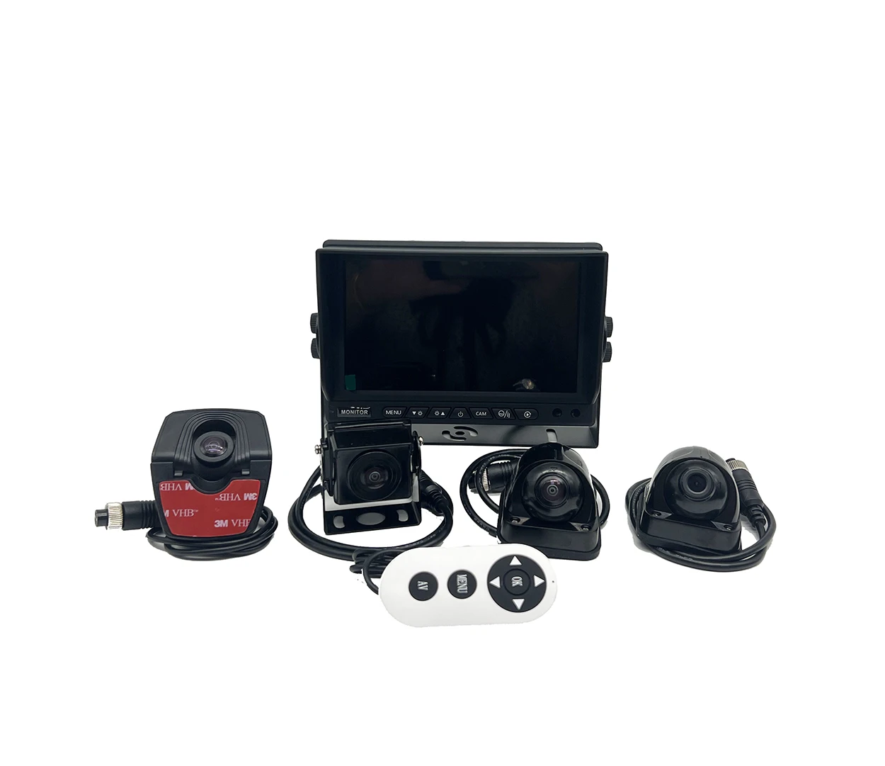 

360 AI Camera Collision Avoidance Blind Spot Detection System for Van Truck Bus Mining