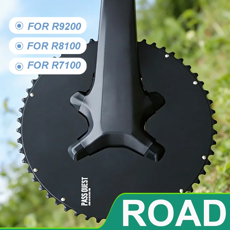 

110 Bcd 4 болта звездочки 110bcd 4 рычага Aero двойное кольцо цепи для Shimano 105 R7100 Ultegra R8100 Dura Ace 9200 пластины для шоссейных велосипедов