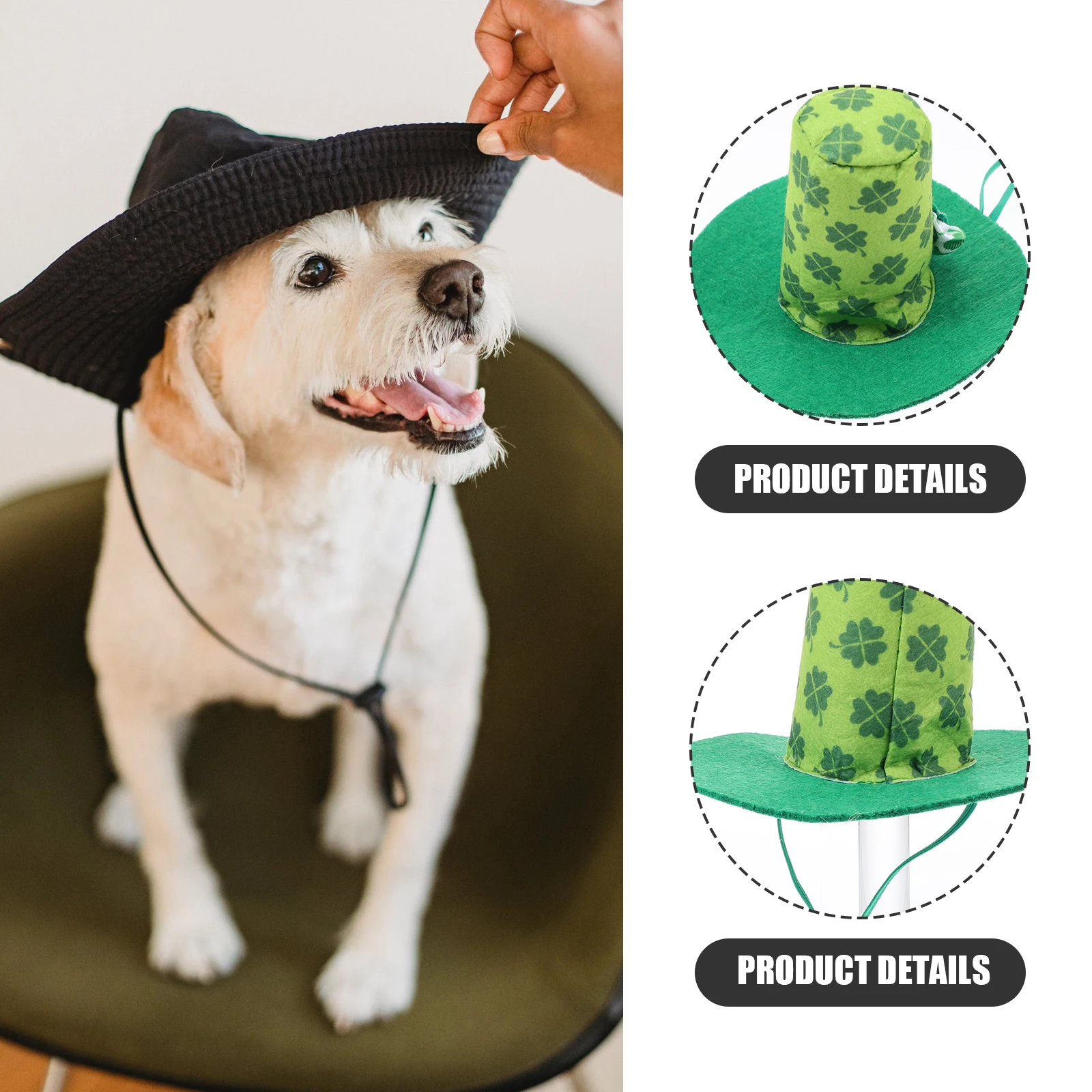 

Pet Hat Wedding Polyester Dog Caps Decorate Funny Hats for Dogs Cotton Decorative Party