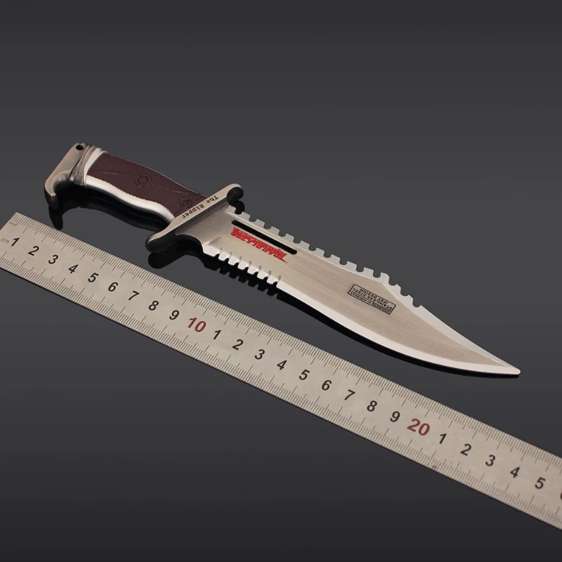 22 سنتيمتر/11.81in الساحة اندلاع المشاجرة السيف الثقيلة شفرة نيبال لعبة الأجهزة الطرفية سلاح معدني نموذج تحصيل سطح المكتب الديكور لعبة