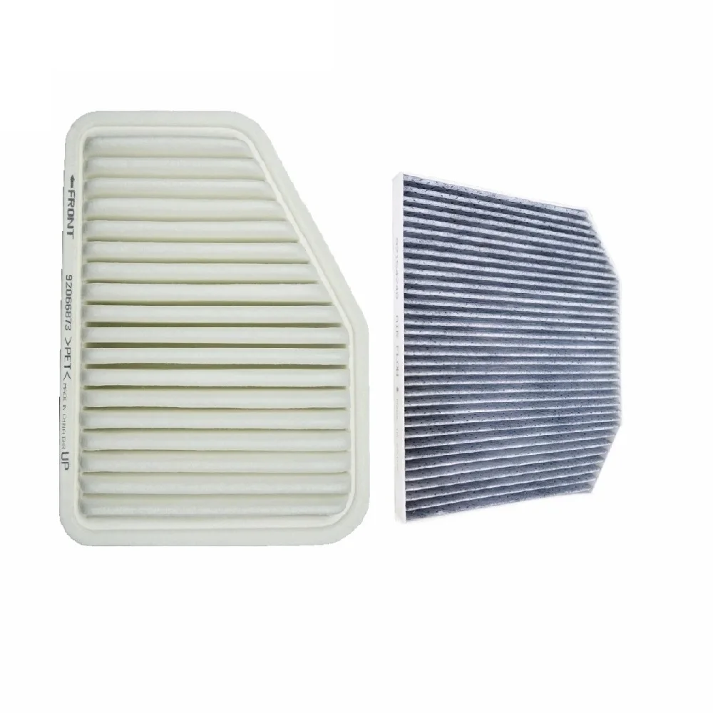 Air Filter + Cabin Filter For BUICK Park Avenue 2.8L 3.0L 3.6L 92066873 92057458