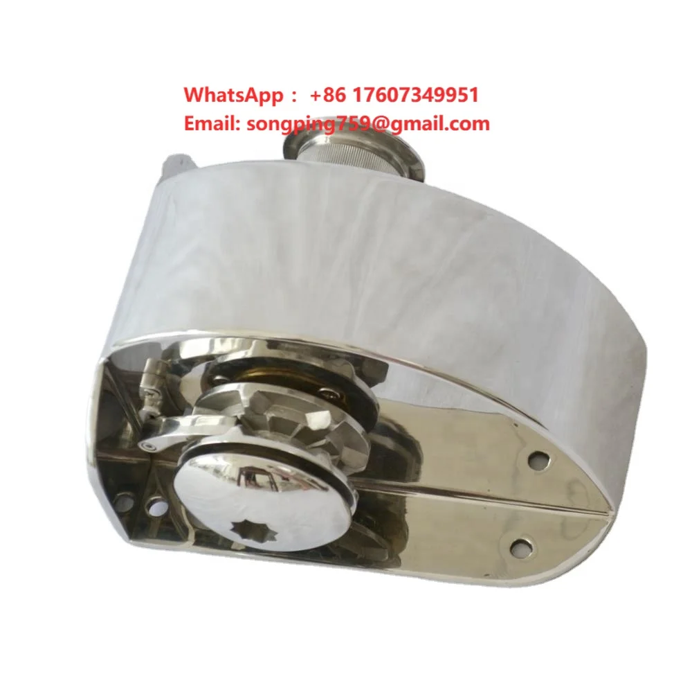 New Marine Parts Horizontal Anchor Windlass DC 12V/24V 600W From Isure Marine