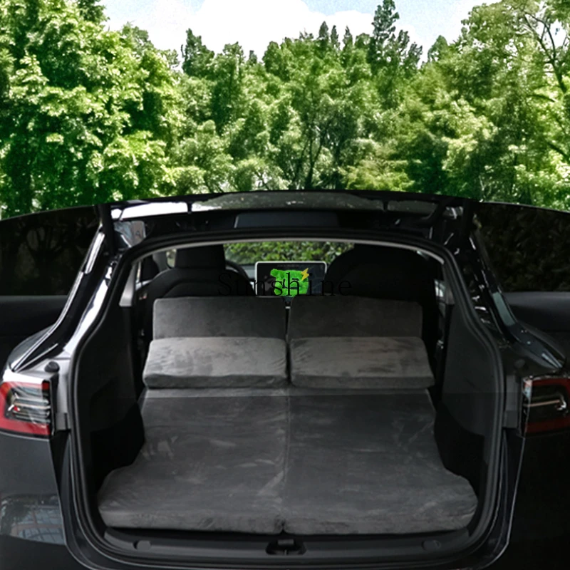 

T9 is suitable for car travel mattress double set ModelY3 car camping self-driving tour rear row