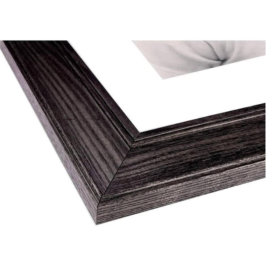 

Dark Brown Wood Picture Frame for Home Decor and Office Use 11x17 Real Wood Frame with Black Coffee Finish and 2-Inch Border In