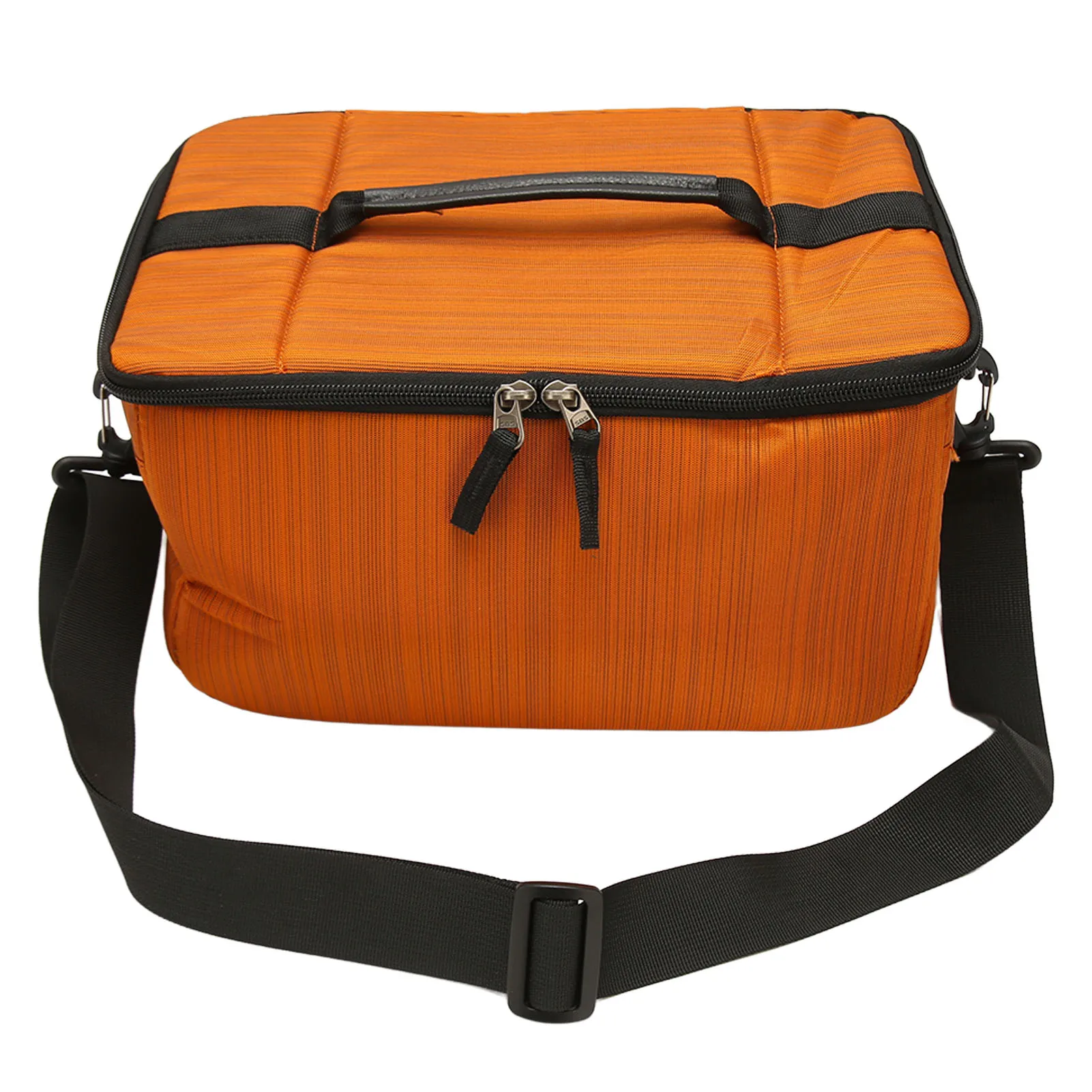 Camera Insert Padded Bag Nylon Waterproof Large Capacity Camera Carrying Case Shoulder Bag with Soft Handle for SLR Cameras