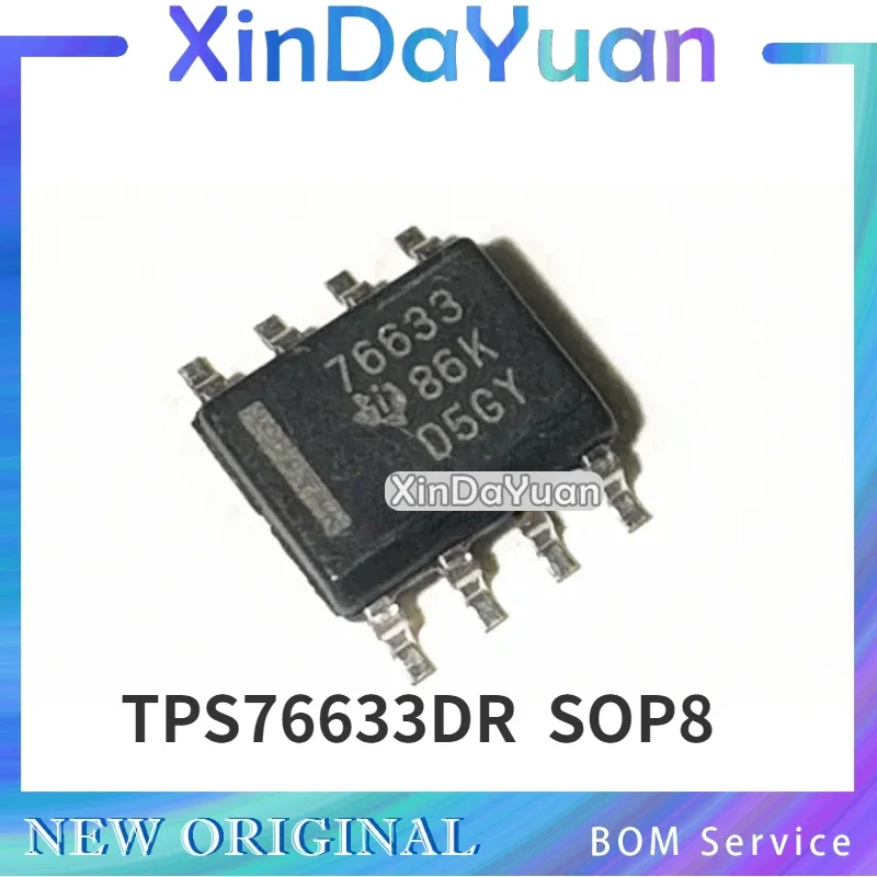 10 pcs  TPS76633DR TPS76633D TPS76633 76633  SOP-8 Voltage Regulator IC