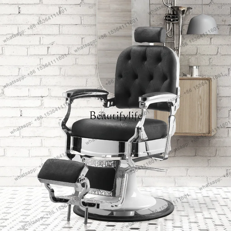 

Кресло для парикмахерской X4 High-end, ретро-стиль, премиум-класс, для салонов красоты