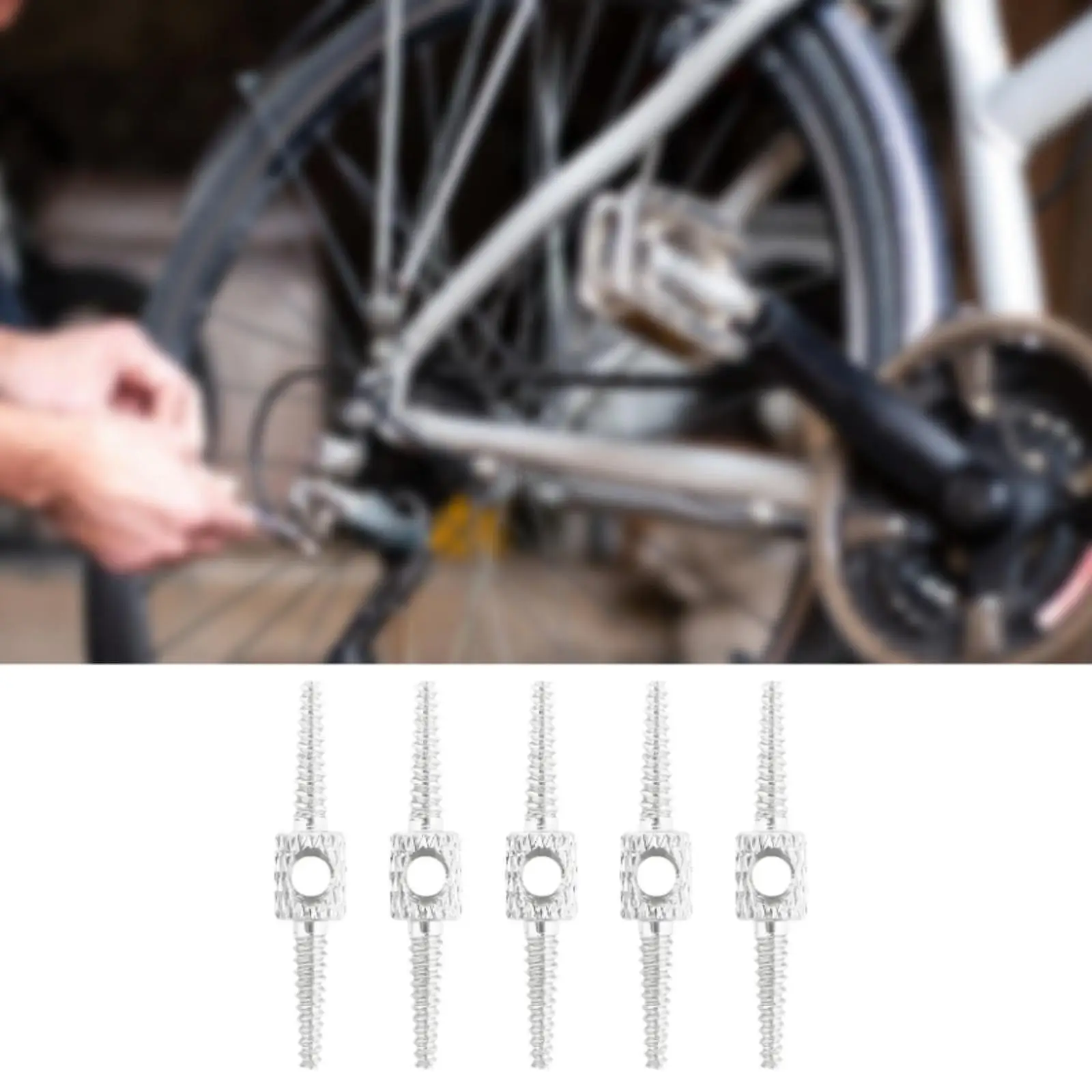 Bicicleta Brake Shifting Cable Housing Repair Adapter, Suprimentos resistentes, Longevidade Ferramenta Conveniente, Roteamento Interno, 5Pcs