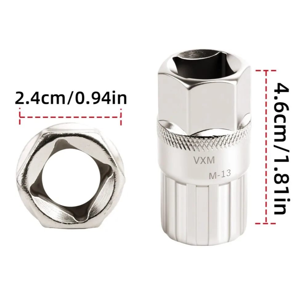 

MTB Road Bike Rear Hub Cog Flywheel Overhaul Extractor Bicycle Freewheel Sprocket Removal Tool Bicycle Replacement Parts