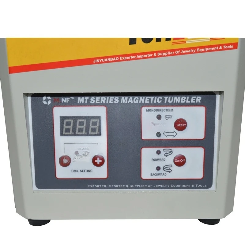 110V 220V Magnetic Tumbler Jewelry Polisher Super MT-180B Polishing Machine 180W