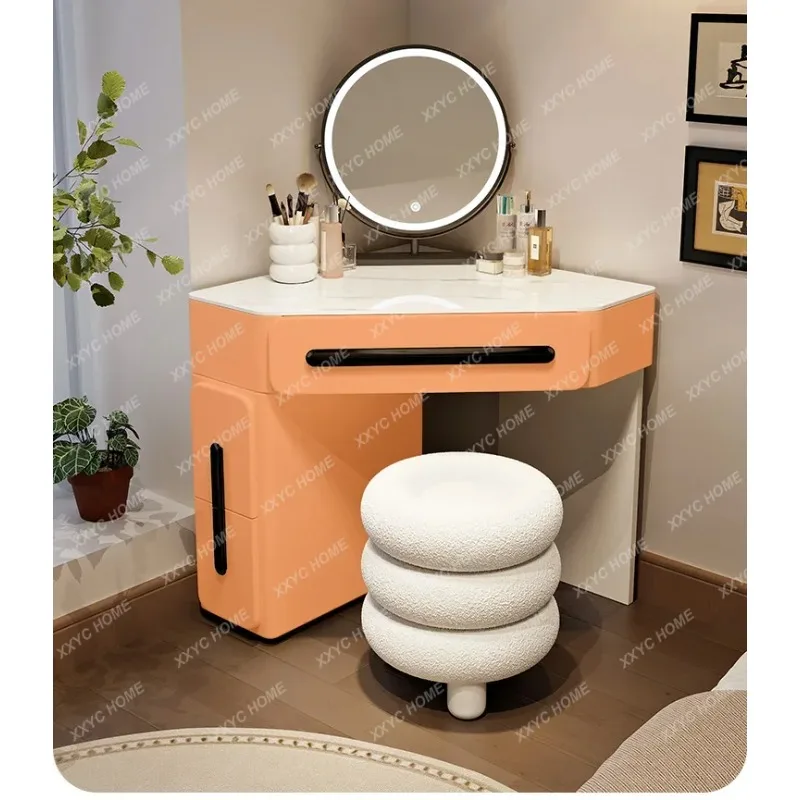 XXModern Minimalist Vanity Table Classic Elegant Trendy Sturdy Vanity Table Beautiful Organized Coiffeuse À Maquillage