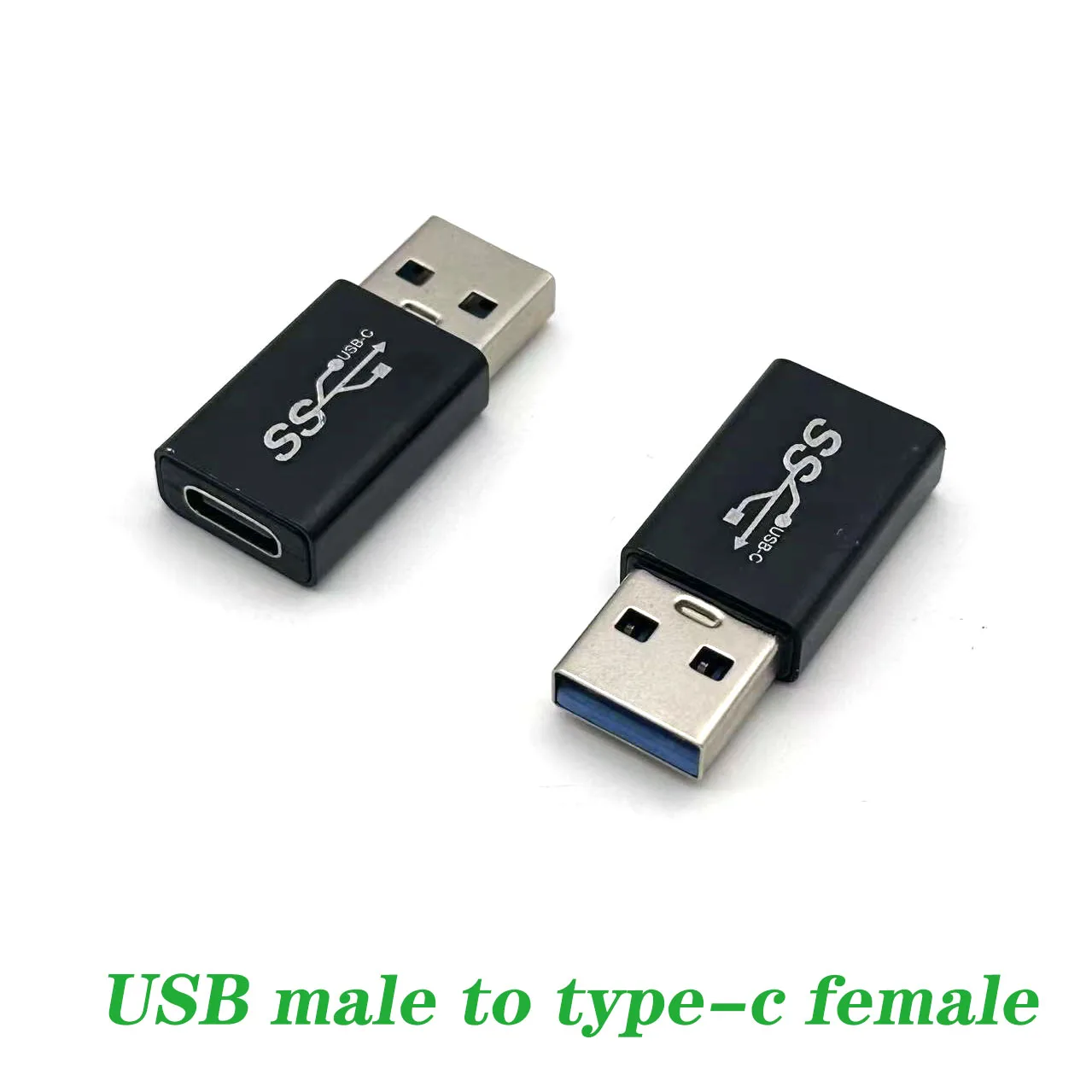 USB 3.1タイプCアダプターコンバーター,USB C充電アダプター,データ同期拡張機能,メスからオス,PC,ラップトップ,タブレット用のタイプCコネクター