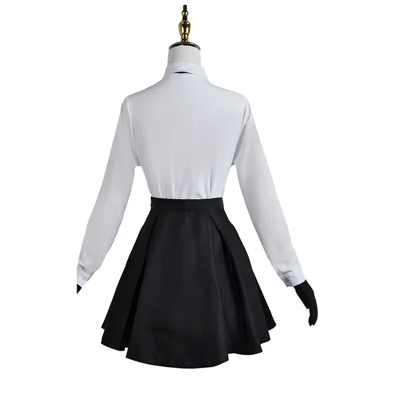 Hemixush Anime Cos Akiko Yosano Cosplay Costume Full Set Female Suit Party Uniform