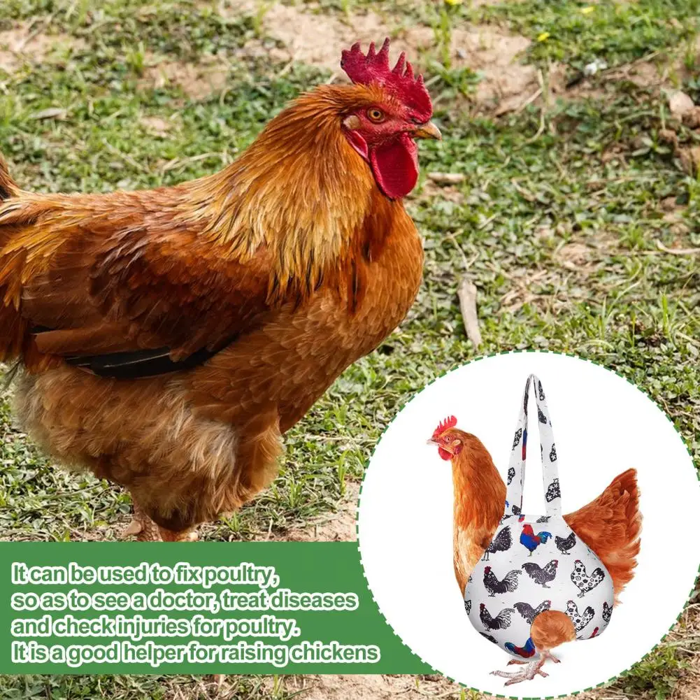 Chicken Tote Bag Chicken Leg Holder Chicken Carrier Bag for Traveling Hiking Driving Poultry Transport Tote with for Roosters