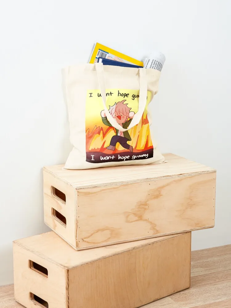 hope gummy Tote Bag Woman shopper bag Women's bags tote bag canvas female