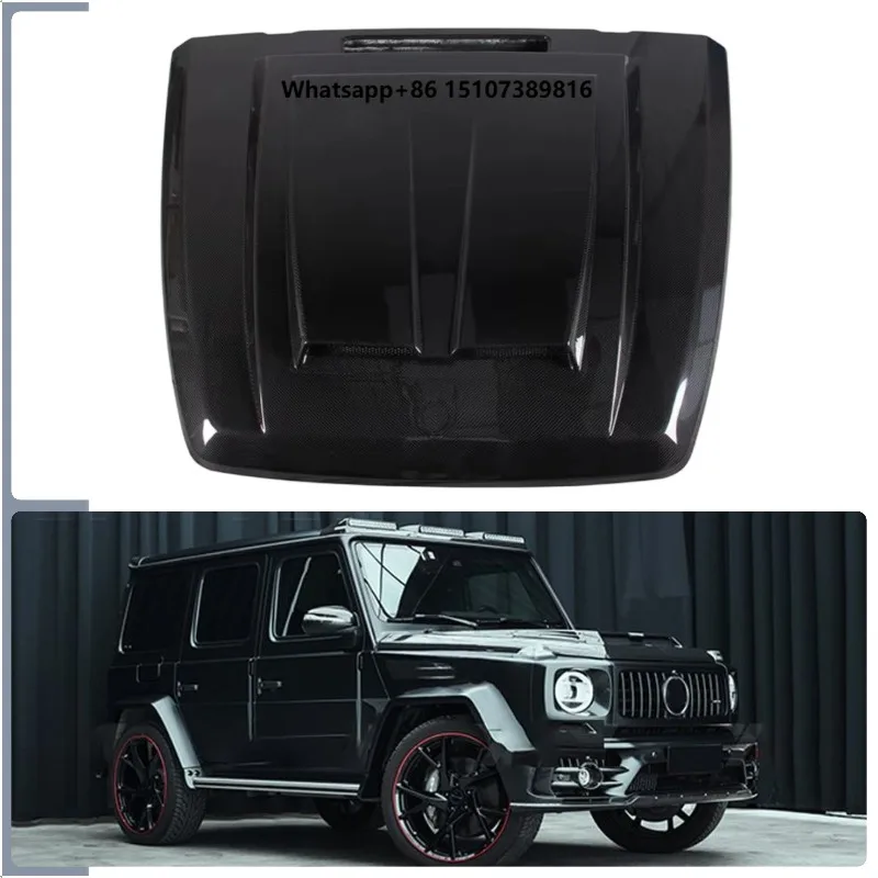 M Style W464 G63 G500 Carbon Fiber Hood for -G-CLASS W464 G63 G500 2019+