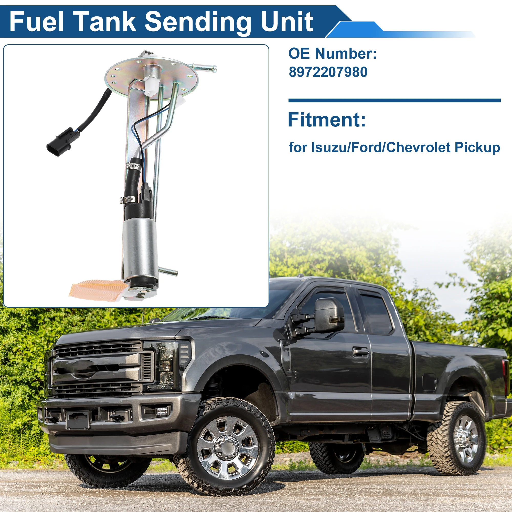 Modul Unit Pengirim Tingkat Bahan Bakar X Autohaux untuk Isuzu/untuk Chevrolet Pickup No.8972207980