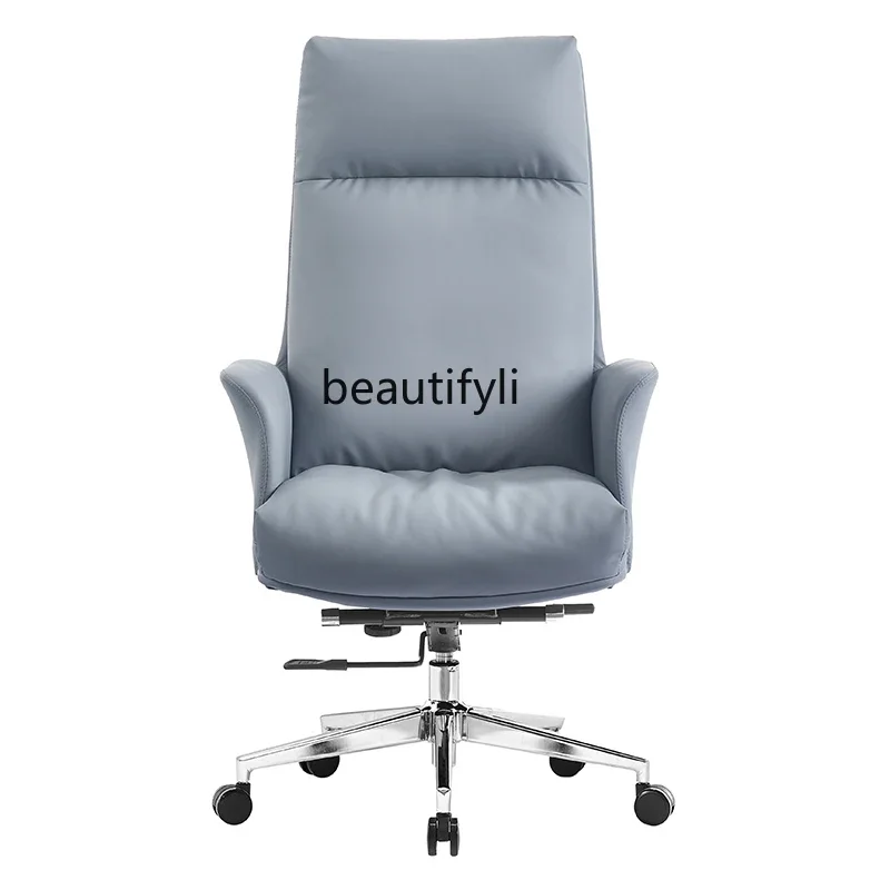 

Executive Chair Simple Business Office Comfortable Long-Sitting Large Shift Swivel Home Study Computer Chair