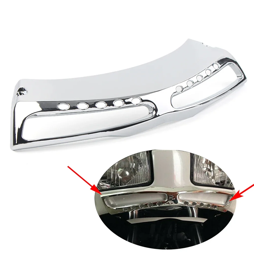 

Goldwing GL1800 ABS Motorcycle For Honda Gold wing GL 1800 2001-2006 2007 2008 2009 2010 2011 Chrome Headlight Lower Grill Trim