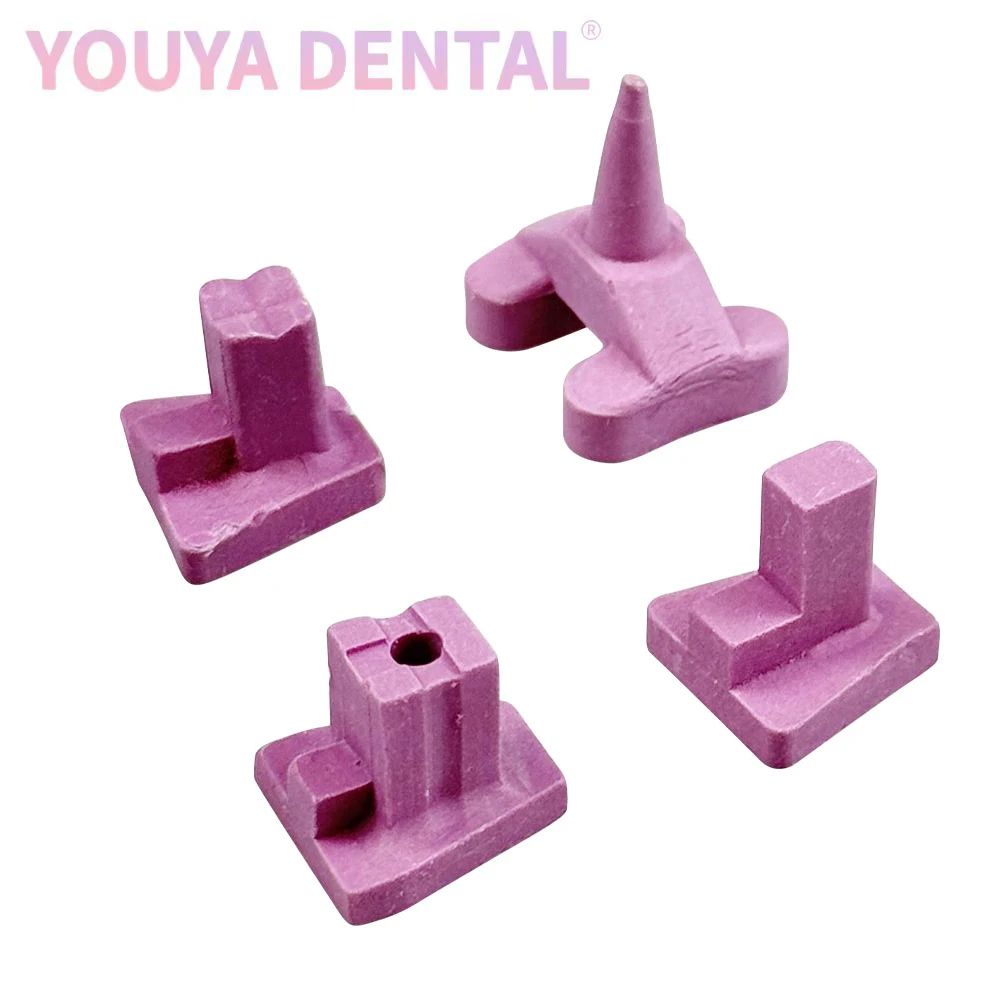 

10 шт. стоматологический мост с короной, керамические стойки для спекания для одиночного фарфорового деко для выпечки с короной, лабораторные принадлежности, 4 типа на выбор