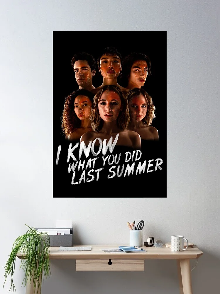 I Know What You Did Last Summer Movie Art Print Canvas Poster, Living Room Decor, Home Wall Picture