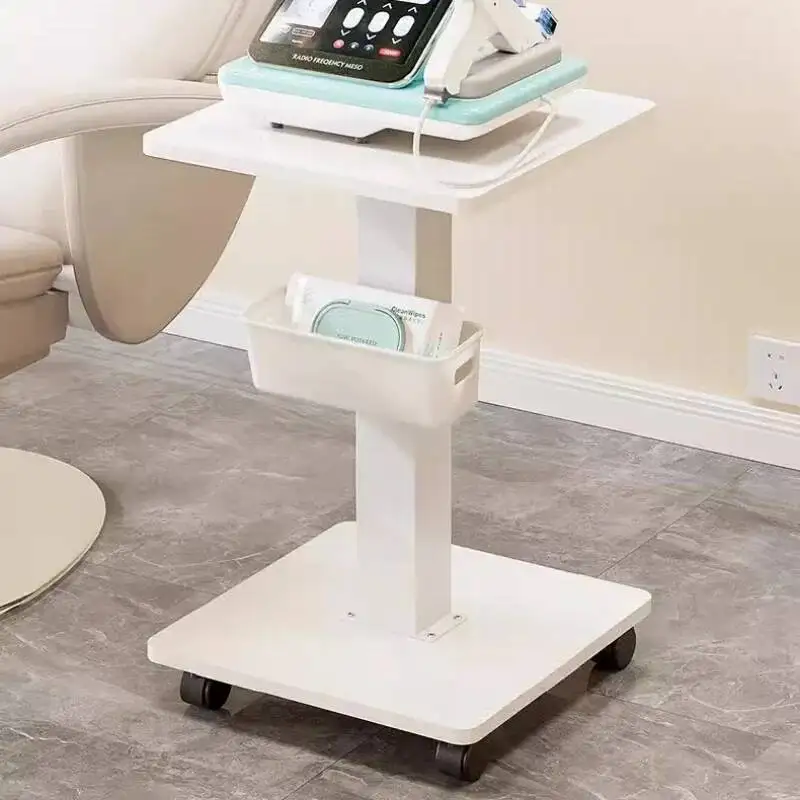 عربة عربة تصفيف الشعر بكرات سبا مساعدة منظم مستحضرات التجميل مساعد معدات الصالون الأثاث مانيكير دعم عجلات السيارة #3