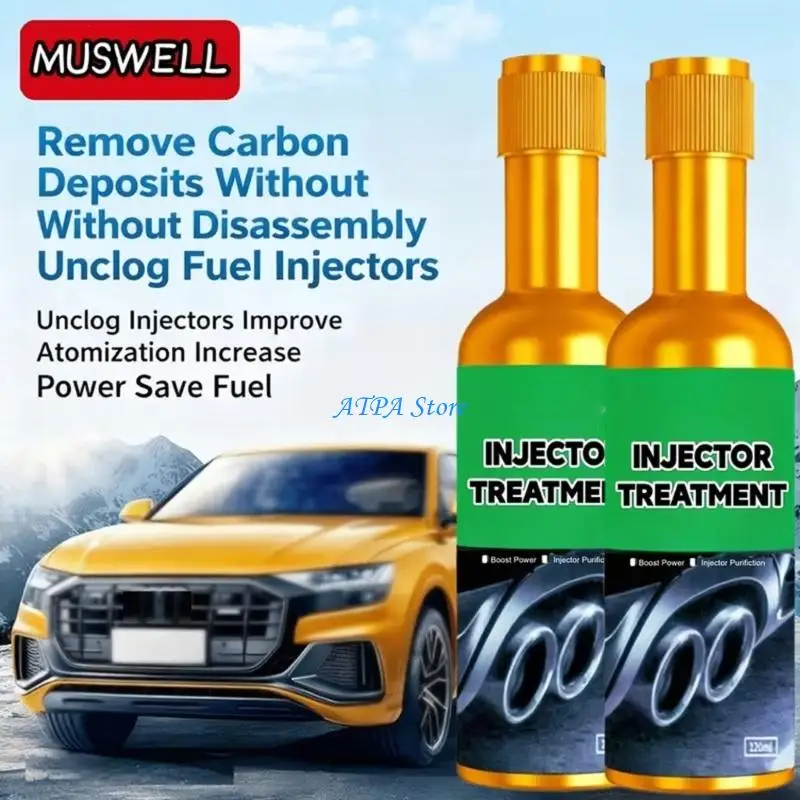 U13C Catalytic Cleaner 120ml Works Without Disassembly in All Modes Ensuring Consistent Result for Cars Trucks and Other Engine