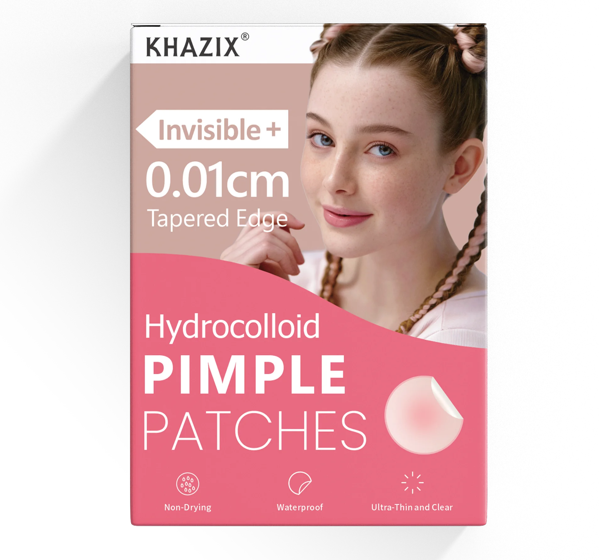 360 قطعة من ملصقات كونسيلر مزدوجة الإملائي على شكل نجمة مستديرة، ملصق حب الشباب مقاوم للماء وجيد التهوية، للاستخدام اليومي للوجه