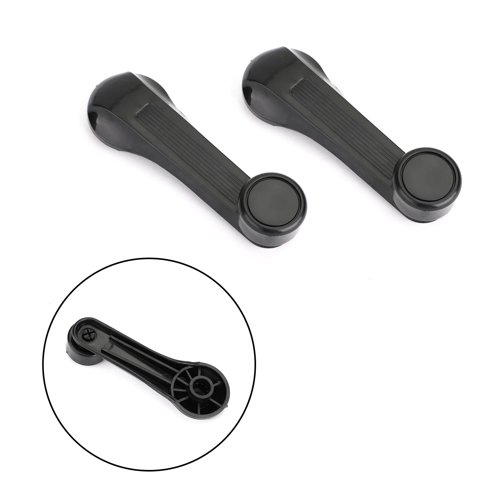 Areyourshop 1 Pair Window Crank Handle for Honda Civic Accord Stream Jazz Fit Car Window Handel Control Car Auto Accessories