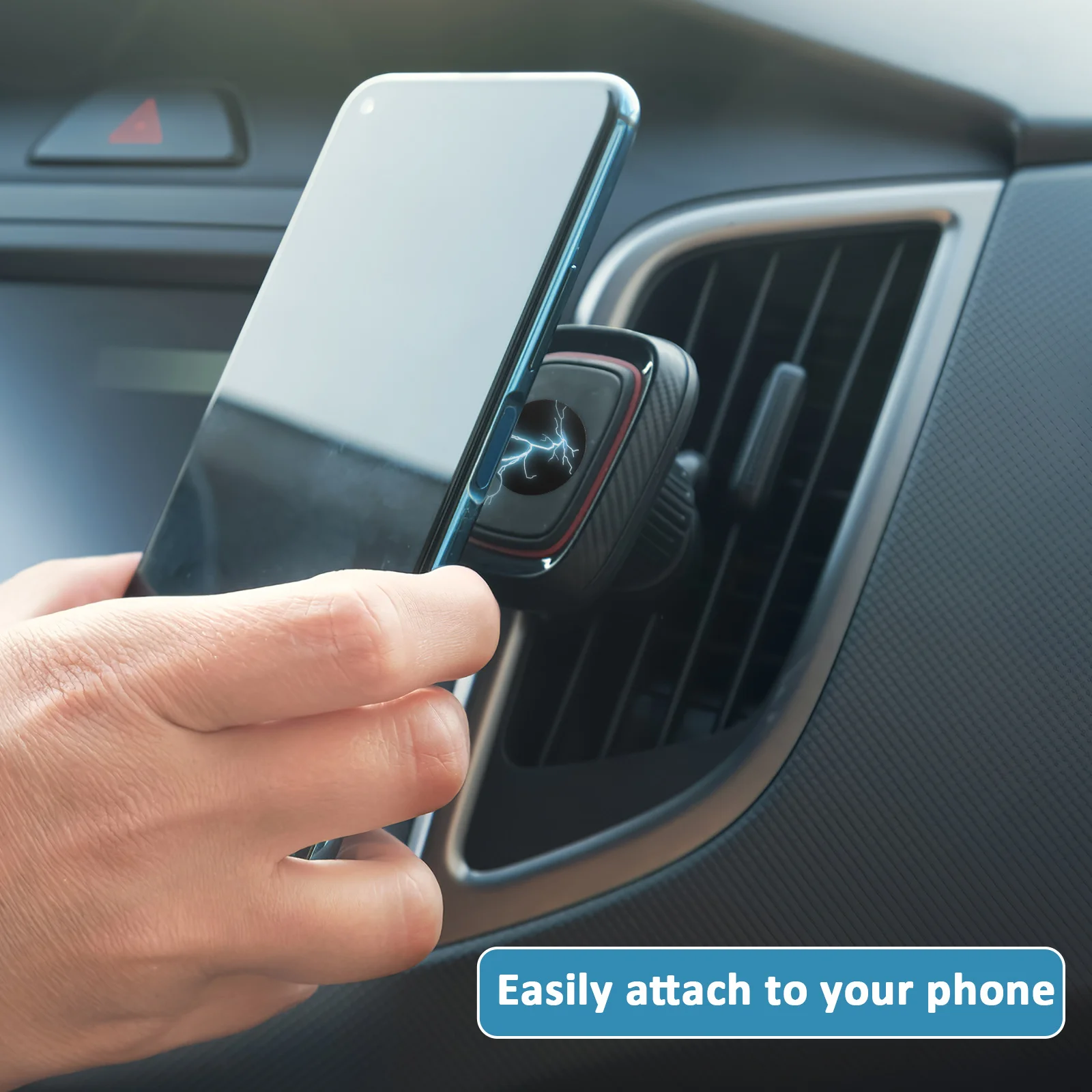 

20pcs Black Metal Plate 40mm Self Adhesive Phone Holder Car Accessories Mounting Stickers Magnetic Suction Tool Vehicle Support