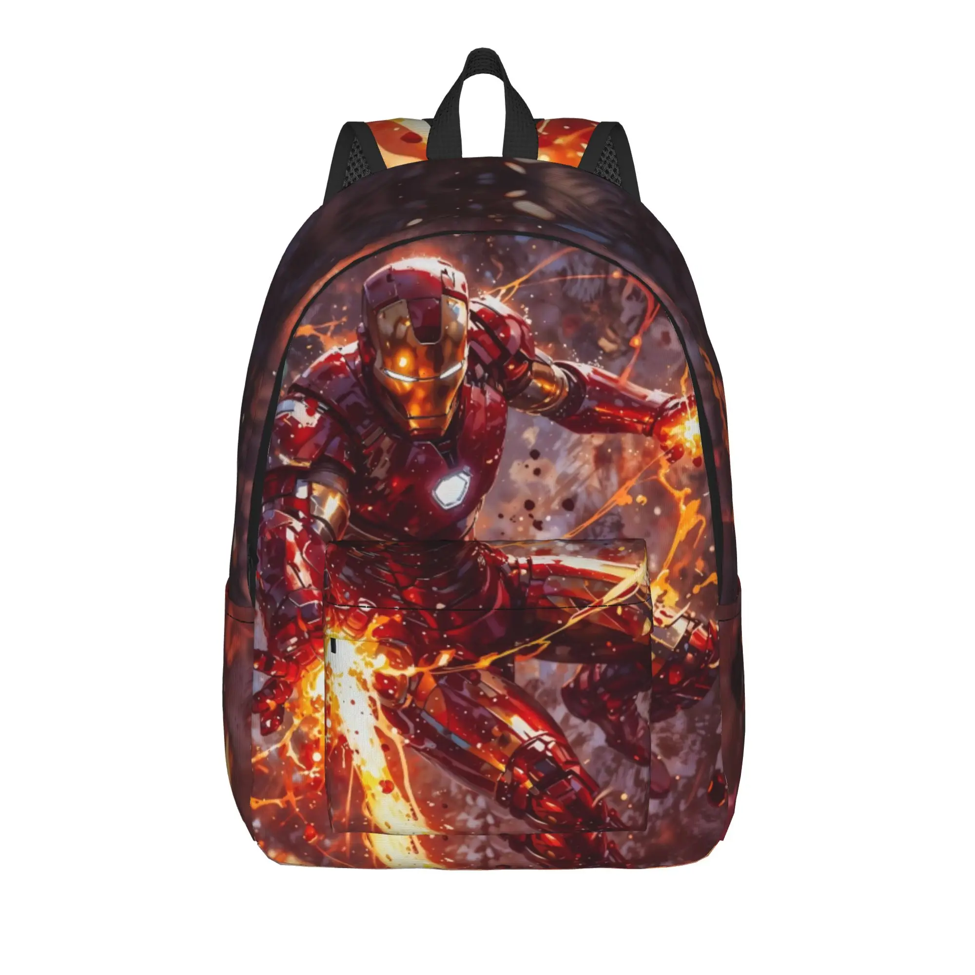 

Back to school season Fashion Iron Man STARK INDUSTRIES Handbag Marvel Girl Boy Backpack Backpack
