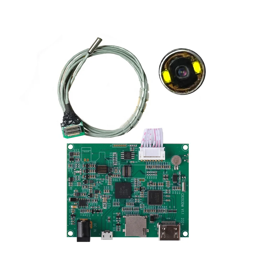 

3.8mm diameter OV9734 1280x720 Kpixel sensor medical endoscope camera module with HD monitor Interface backend