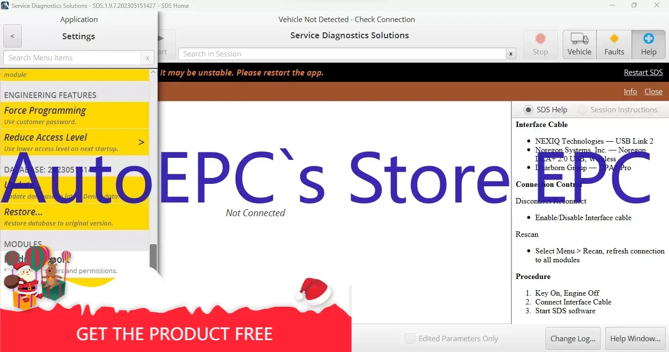 

AutoEPC NAVISTAR Service Diagnostics Solutions Professional SDS-Pro 1.9.7 [2025]+Keygen