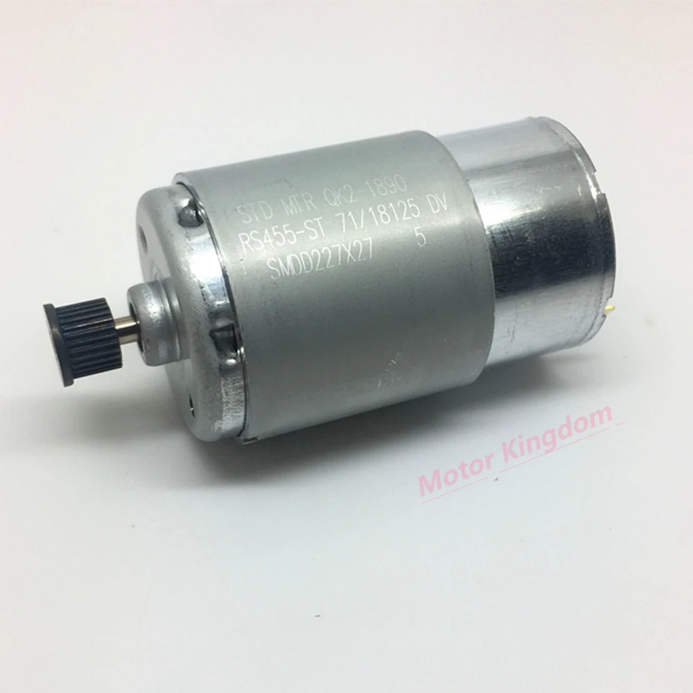 QK2-1890 RS455 Carbon brush DC Motor  6V-24 12V Printer Engine DIY Generator